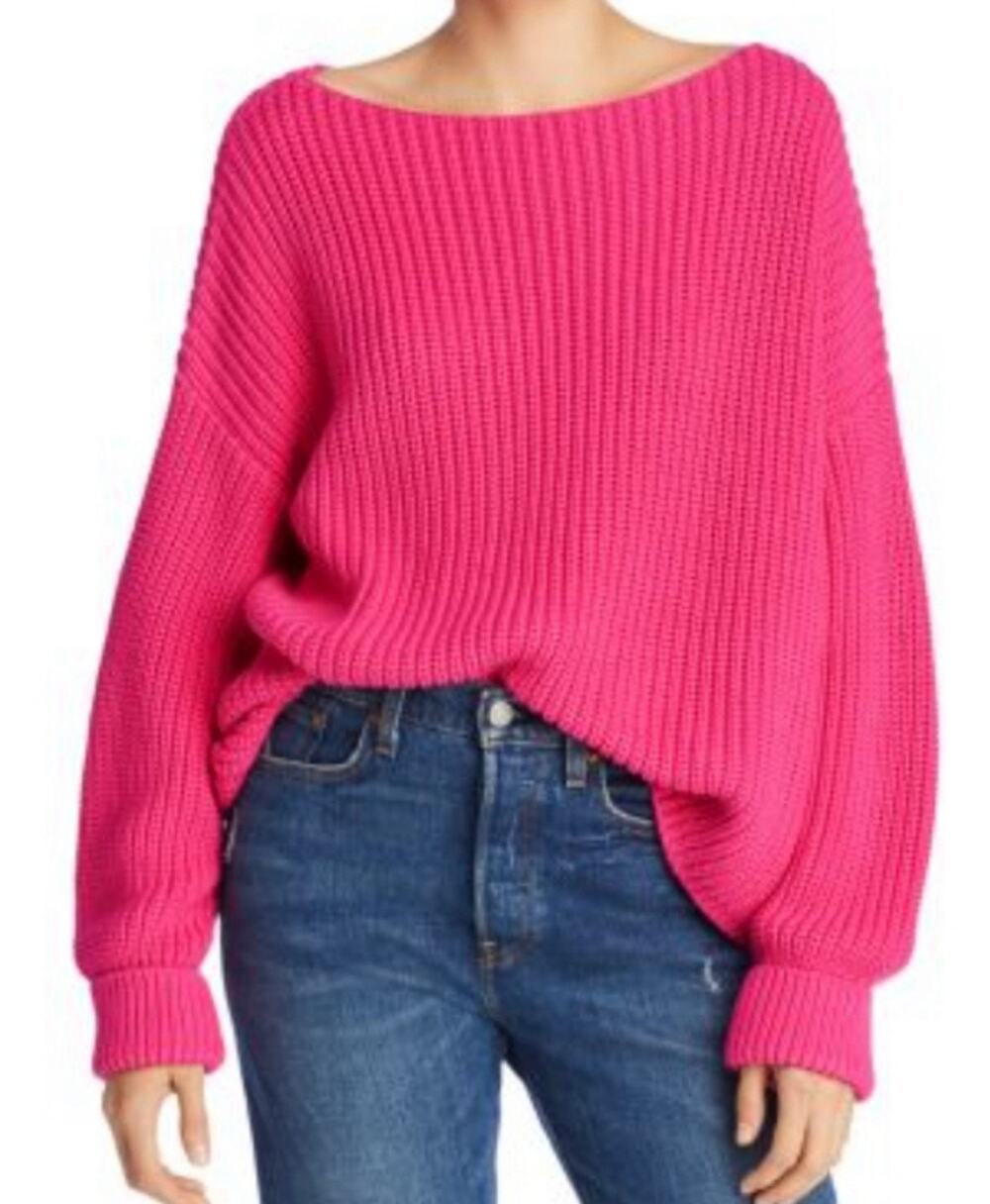 French Connection Millie Mozart Knit Sweater Size M Cotton